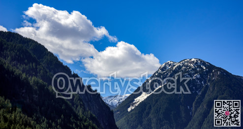 High mounting peak on spring time in British Columbia